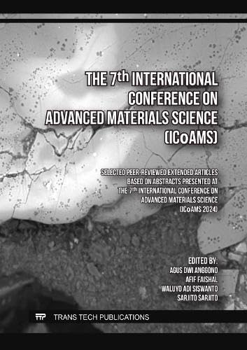 The 7th International Conference on Advanced Materials Science (ICoAMS) von Trans Tech Publications Ltd