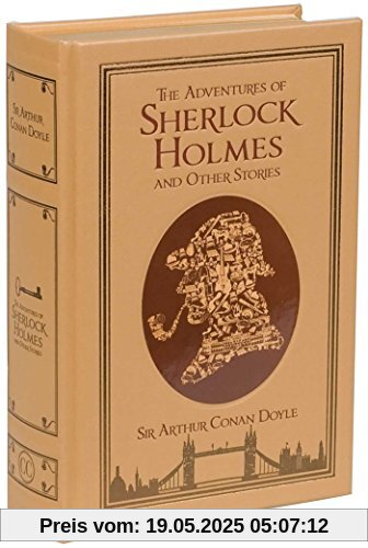 The Adventures of Sherlock Holmes and Other Stories (Leather-bound Classics)