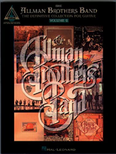 The Allman Brothers Band: Ultimate Guitar Collection Akknab Britgers Band (2) (Guitar Recorded Versions S, Band 2) von Hal Leonard Publishing Corporation