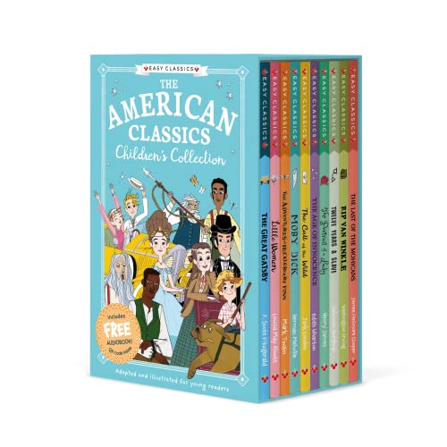 The American Classics Children's Collection (Easy Classics) 10 Book Box Set von Sweet Cherry Publishing