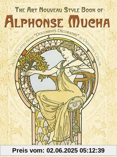 The Art Nouveau Style Book of Alphonse Mucha (Dover Fine Art, History of Art)