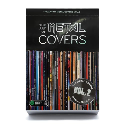 The Art of Metal Covers Vol. 2 – Tagesabreißkalender mit 365 Best-of Metal Vinyl Covern aus über 6 Jahrzehnten. Zusätzlich mit praktischen Spotify Codes. The Art of Metal Covers Vol. 2 – Tagesabreißkalender mit 365 Best-of Metal Vinyl Covern aus über 6 Jahrzehnten. Zusätzlich mit praktischen Spotify Codes.