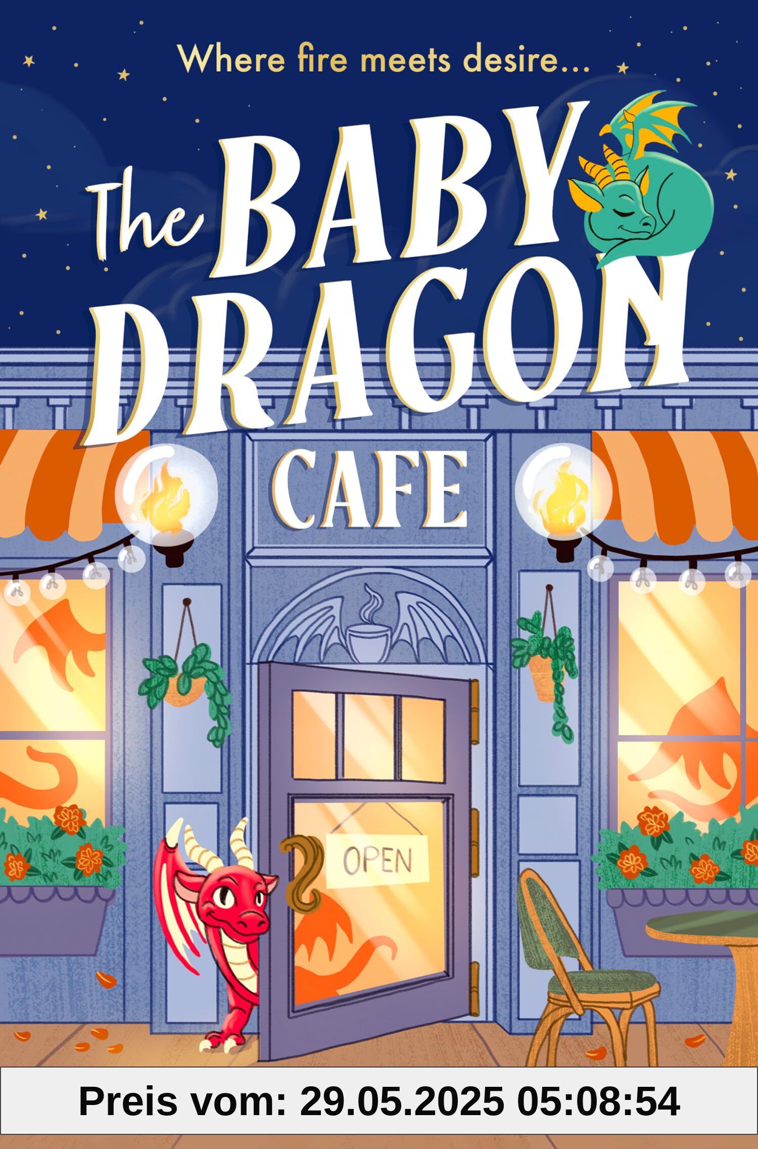 The Baby Dragon Cafe: the bestselling charming NEW cozy romance fantasy for 2025 you need! (The Baby Dragon series)