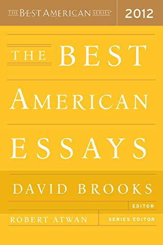 The Best American Essays 2012 (The Best American Series ®) von Mariner