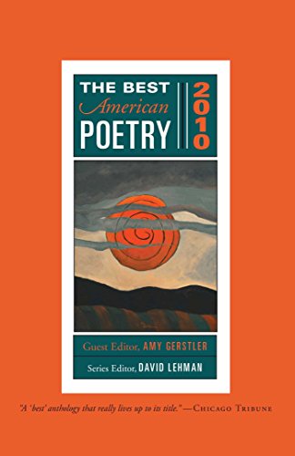The Best American Poetry 2010: Series Editor David Lehman von Scribner Book Company