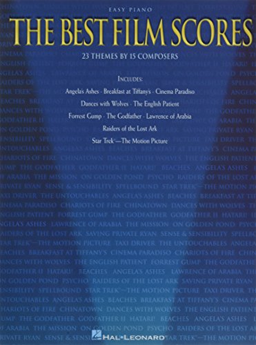The Best Film Scores For Easy Piano: Songbook für Klavier (Easy Piano (Hal Leonard))