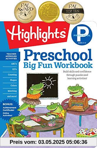 The Big Fun Preschool Activity Book: Build Skills and Confidence Through Puzzles and Early Learning Activities! (Big Fun Activity Workbooks)