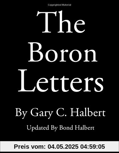 The Boron Letters