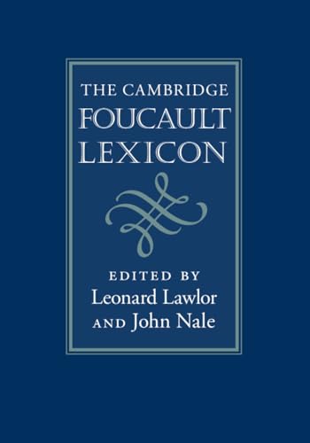 The Cambridge Foucault Lexicon von Cambridge University Press