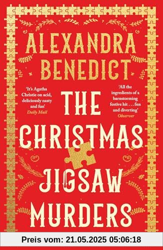 The Christmas Jigsaw Murders: The new deliciously dark Christmas cracker from the bestselling author of Murder on the Christmas Express