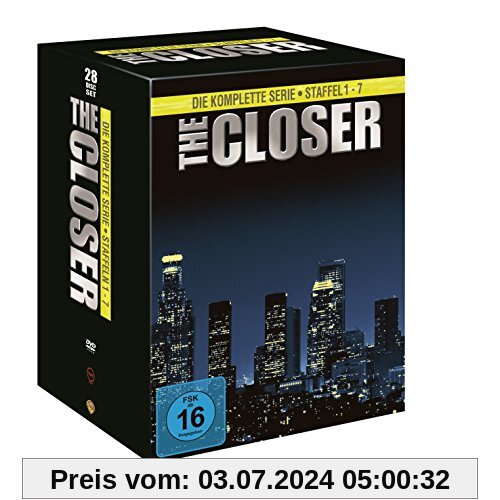 The Closer - Die komplette Serie (Staffel 1-7) (exklusiv bei Amazon.de) [Limited Edition] [28 DVDs]