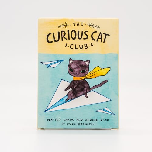 The Curious Cat Club Deck: Playing Cards and Oracle Deck von Chronicle Books