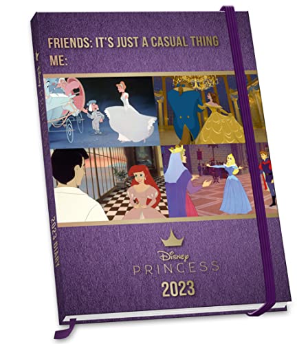 The Disney Princess 2023 A5 Diary