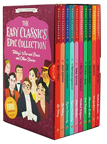 The Easy Classics Epic Collection: Tolstoy's War and Peace and Other Stories The Easy Classics Epic Collection: Tolstoy's War and Peace and Other Stories von Sweet Cherry Publishing