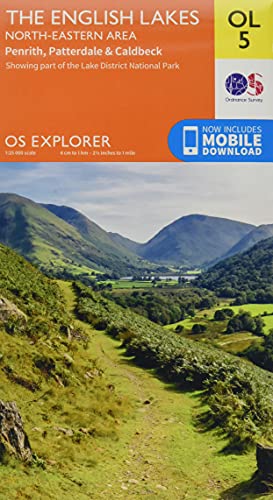 The English Lakes North-Eastern Area: Penrith, Patterdale & Caldbeck (OS Explorer)