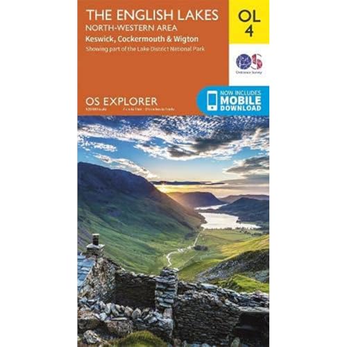 The English Lakes - North-Western Area: Keswick, Cockermouth & Wigton (OS Explorer)