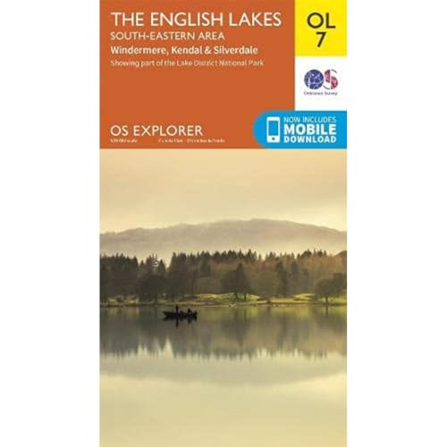 The English Lakes South-Eastern Area: Windermere, Kendal & Silverdale (OS Explorer)
