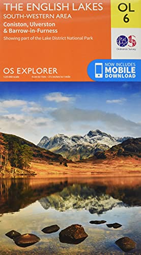 The English Lakes South-Western Area: Coniston, Ulverston & Barrow-in-Furness (OS Explorer)