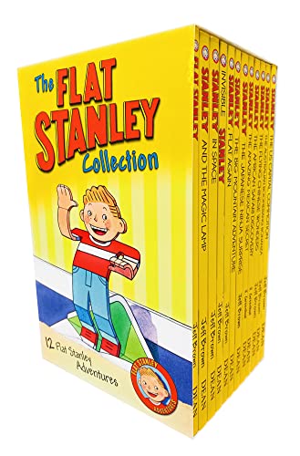 The Flat Stanley Adventures 12 Books Collection by Jeff Brown