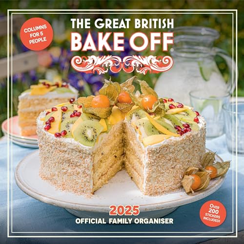 The Great British Bake Off 2025 Family Organiser Calendar The Great British Bake Off 2025 Family Organiser Calendar