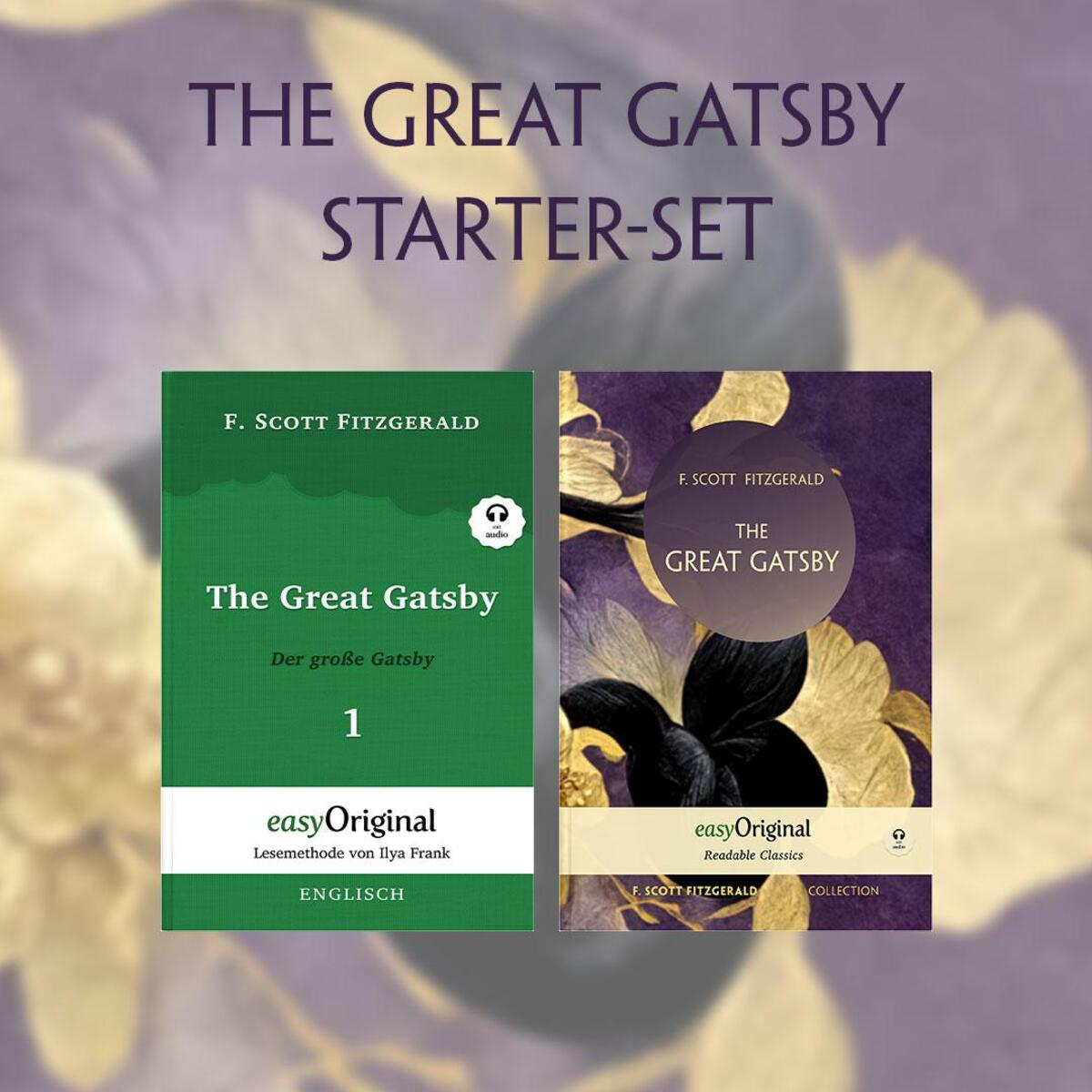 The Great Gatsby / Der große Gatsby (mit 2 MP3 Audio-CDs) - Starter-Set von EasyOriginal Verlag e.U.