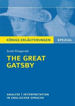 The Great Gatsby von F. Scott Fitzgerald. von Bange