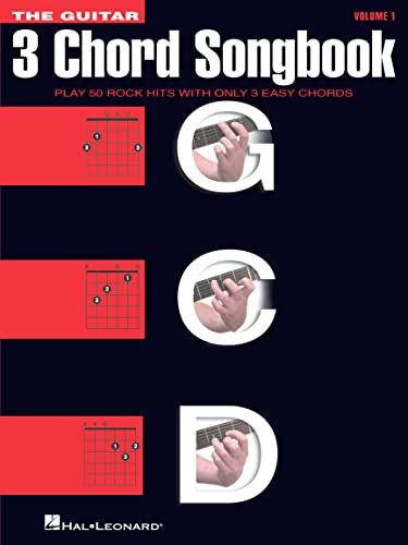 The Guitar Three-Chord Songbook: Noten, Sammelband für Gitarre (Guitar Collection): Play 50 Rock Hits with only 3 Easy Chords von HAL LEONARD