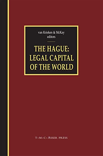 The Hague - Legal Capital of the World von T.M.C. Asser Press