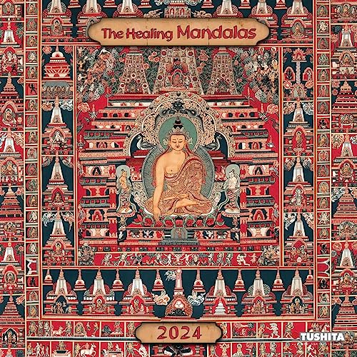 The Healing Mandalas 2024: Kalender 2024 (Mindful Edition) von Tushita PaperArt