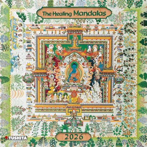 The Healing Mandalas 2026: Kalender 2026 (Mindful Edition) von Tushita PaperArt