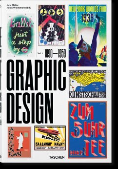 The History of Graphic Design. Vol. 1. 1890-1959 von TASCHEN / Taschen Verlag