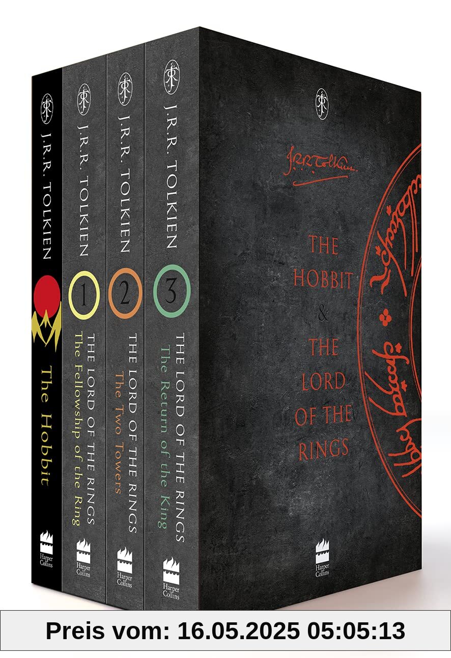 The Hobbit & The Lord of the Rings Boxed Set: The Hobbit, The Fellowship of the Ring, The Two Towers, The Return of the King