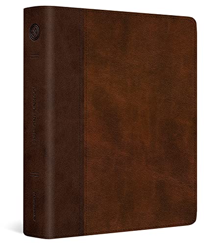 The Holy Bible: English Standard Version, Journaling Bible, Trutone, Brown/tan, Timeless Design