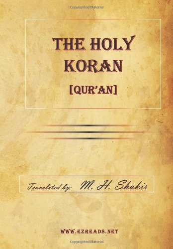 The Holy Koran [Qur'an]