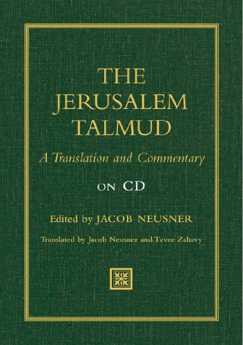The Jerusalem Talmud: A Translation and Commentary: A Translation and Commentary on CD