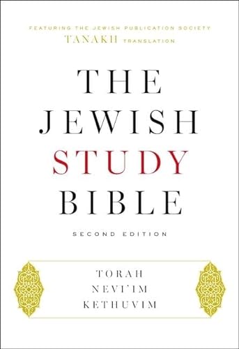 The Jewish Study Bible: Second Edition: Black/Genuine Cowhide von Oxford University Press, USA