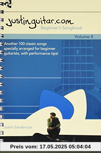 The Justinguitar.com Beginner's Songbook Volume 2 (Guitar Book)