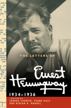 The Letters of Ernest Hemingway: Volume 6, 1934-1936 von Cambridge University Press