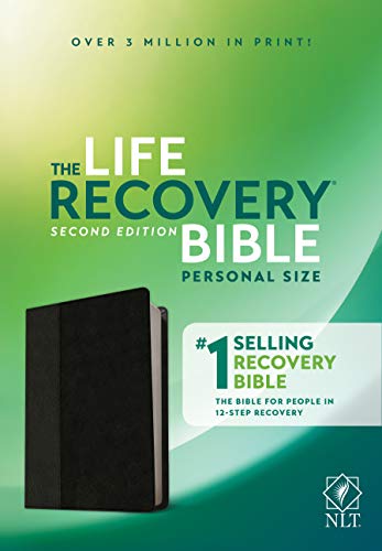 The Life Recovery Bible: NLT, Black & Onyx, Leatherlike The Life Recovery Bible: NLT, Black & Onyx, Leatherlike von Tyndale House Publishers