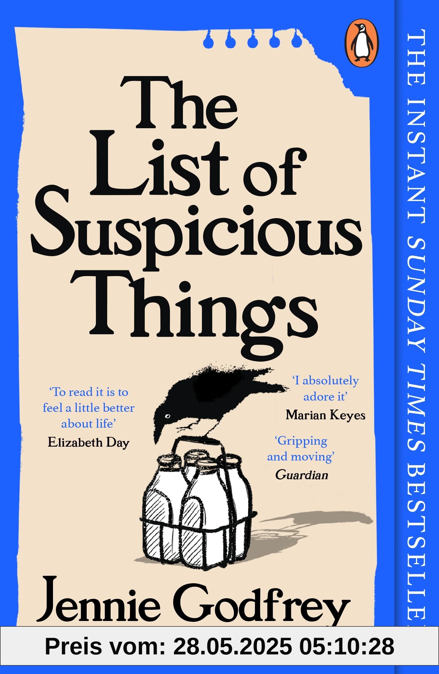The List of Suspicious Things: The Sunday Times Bestseller