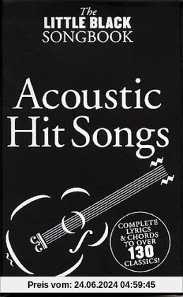 The Little Black Book of Songbook of Acoustic Hits