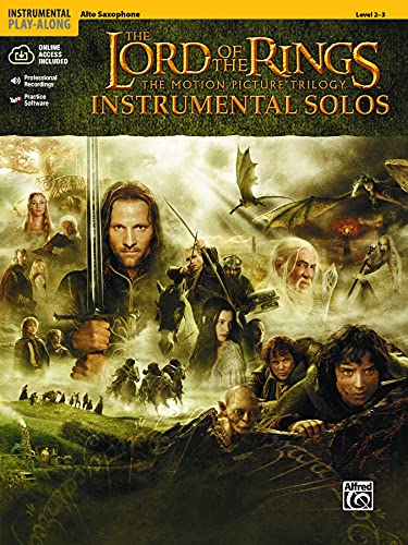 The Lord of the Rings Instrumental Solos: Alto Sax: The Motion Picture Trilogy (incl. Online Code) The Lord of the Rings Instrumental Solos: Alto Sax: The Motion Picture Trilogy (incl. Online Code)