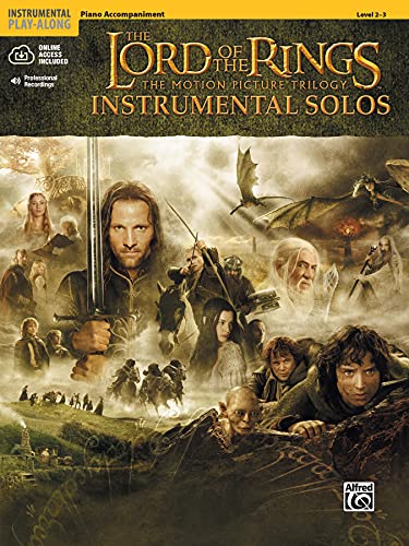 The Lord of the Rings Instrumental Solos: Piano Acc., Book & CD: The Motion Picture Trilogy (incl. Online Code) (Pop Instrumental Solo)