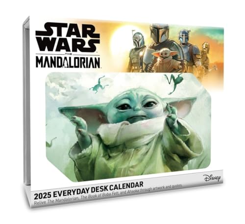The Mandalorian The Child Tagesabreißkalender 2025: Kleiner Kalender für Star Wars Fans: Grogu und viele andere in einem Tischkalender 2025 zum Abreißen! von Danilo