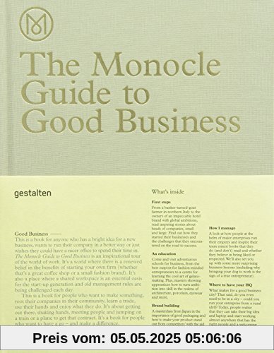 The Monocle Guide to Good Business