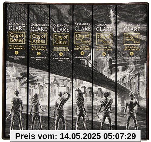 The Mortal Instruments, the Complete Collection: City of Bones; City of Ashes; City of Glass; City of Fallen Angels; City of Lost Souls; City of Heavenly Fire The Mortal Instruments, the Complete Collection: City of Bones; City of Ashes; City of Glass; City of Fallen Angels; City of Lost Souls; City of Heavenly Fire