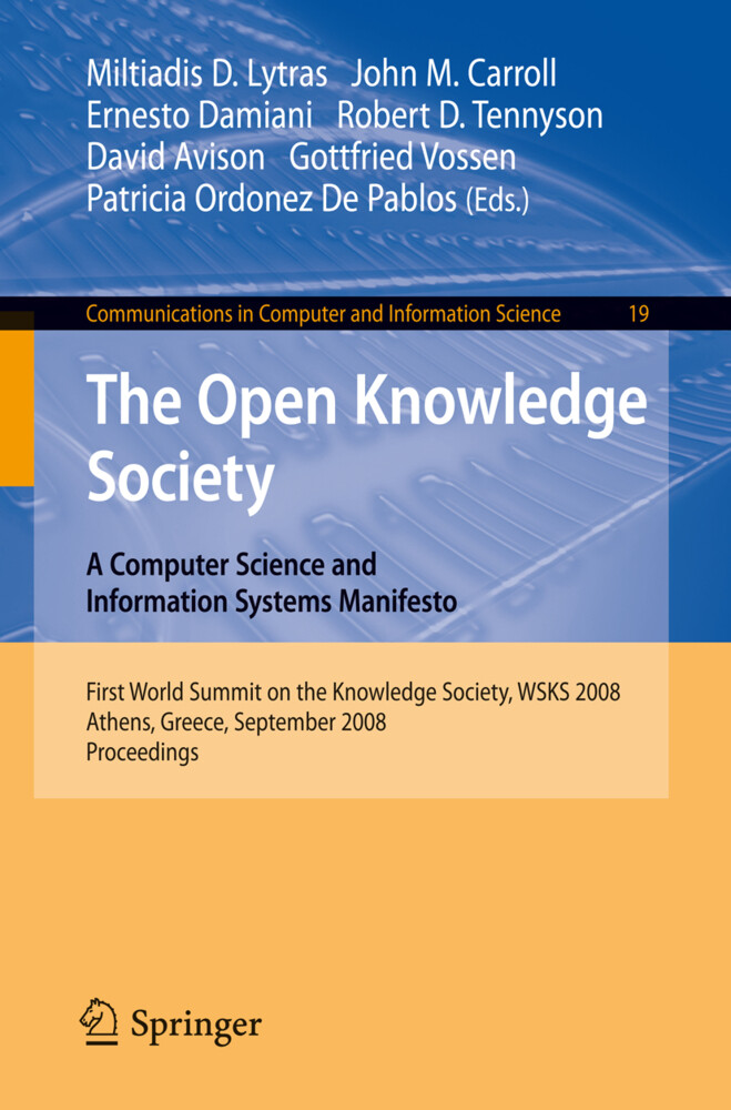 The Open Knowledge Society von Springer Berlin Heidelberg