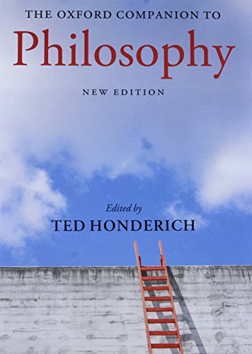 The Oxford Companion to Philosophy (Oxford Companions) von Oxford University Press, USA