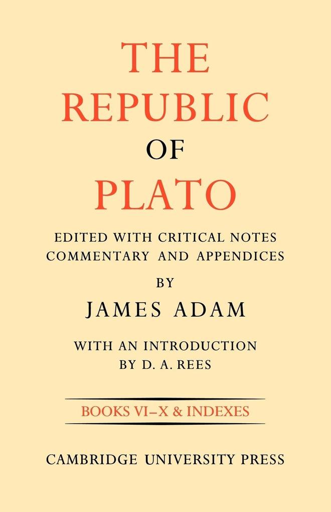 The Republic of Plato von Cambridge University Press