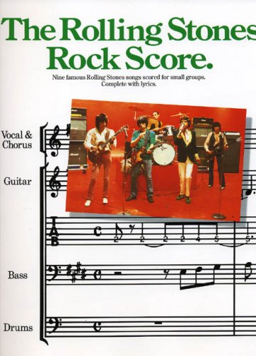 The Rolling Stones: Rock Score von Music Sales